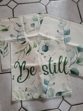 Kissenhülle Kissenbezug 45x45cm mit Reißverschluss Landhausstil Shabby Chic