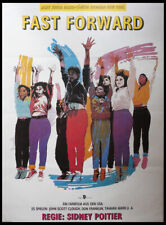 Fast Forward Film USA Regie Sidney Poiter  1985 Grafik  DDR 1987  A1 82x57 cm