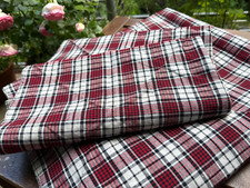 Alte Bauernleinen Bettwäsche