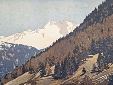 Linolschnitt des Tiroler