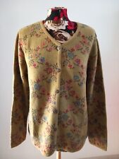 Dunque Strickjacke Gr.M senf