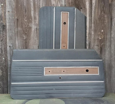 Original Ford Taunus 20m P7 Türverkleidung schwarz 2-Türer Türpappen