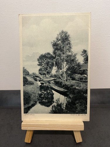 Vintage postkarte spreewald - vintage,