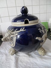 Rumtopf 7,8 Liter mit 10 Bechern Steinzeug sehr robust Gartenfest Bowle, Party