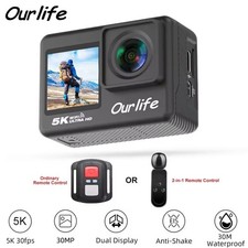 Ourlife 5K30FPS Action Kamera