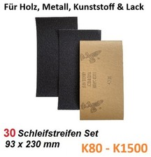 Schleifpapier 93 x 230 mm, 30