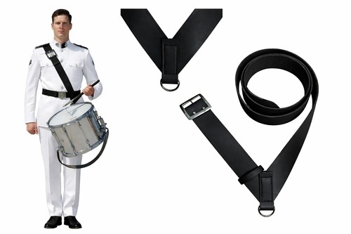 Premium schwarz leder marching - premium,