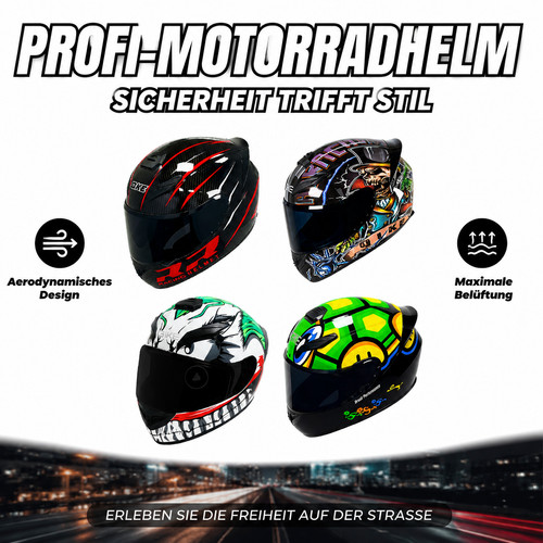 Graffiti motocross helm rally - graffiti,
