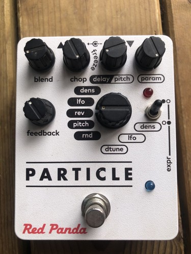 Red panda particle granular - particle,