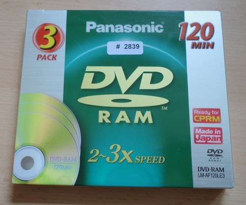 Panasonic dvd ram - dvd,