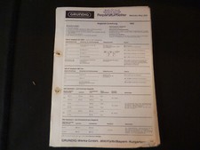 Original Service Manual Schaltplan  Grundig Melody Boy 209