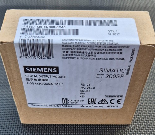 Siemens 200sp 6es7 - et,