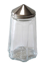 Zuckerstreuer glas und - zuckerstreuer,