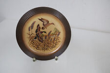 Pfalzkeramik  Beilagenteller Kuchenteller braun Tiermotiv -  Flugenten