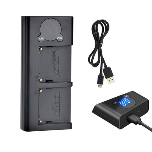 Dual lcd ladegerät für sony - dual,