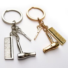 Friseur Schlüsselanhänger Frisör Azubi Frisör Barber Geschenk Schere Kamm Fön