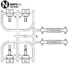 Tamiya N-Teile Antriebswellen