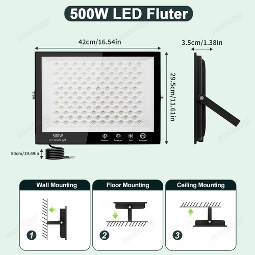 Led fluter außen strahler - außen,