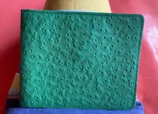 Sehr schöne Geldbörse Geldbeutel aus Straussenleder, Retro unbenutzt