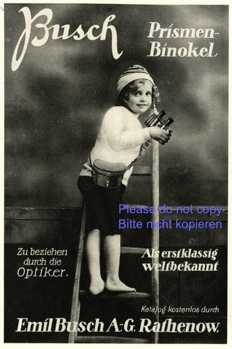Fernglas busch reklame - busch,
