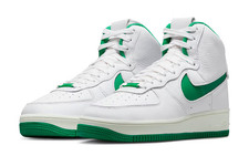 Nike Air Force 1 High Sculpt Weiß Grün Damen Sportschuhe Größe Uk 4,4,5,5,5