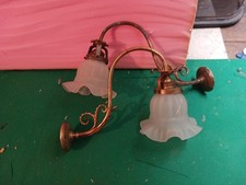 Gründerzeit Wandlampen Rüschen Schirm Um 1900