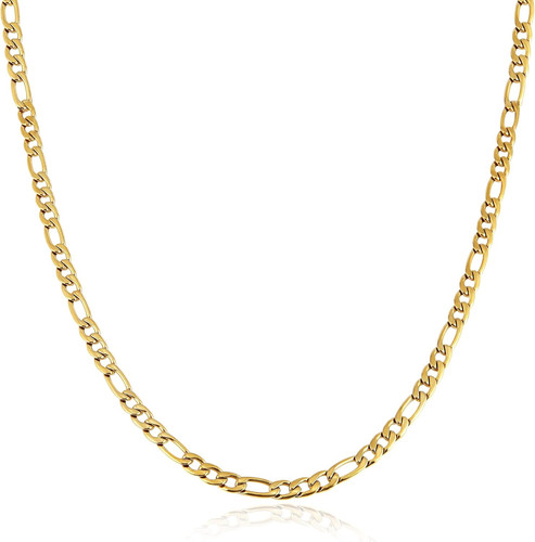 14k gold plattierte figaro - gold,