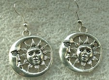 Sonne mond ohrringe neu - sonne,