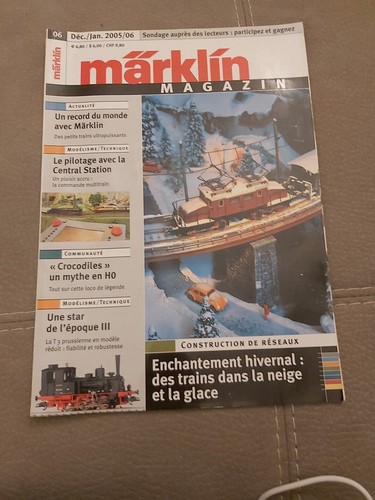 Zugkatalog märklin magazin - -,