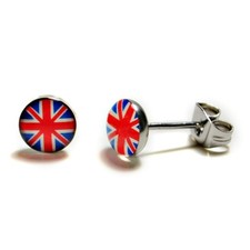 Stainless steel post - steel, earrings