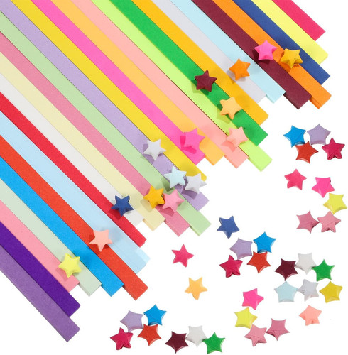 Bastelpapier sterne 2700 blatt - bastelpapier,