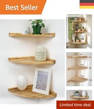 Eckregal Holz 30cm Wandregal