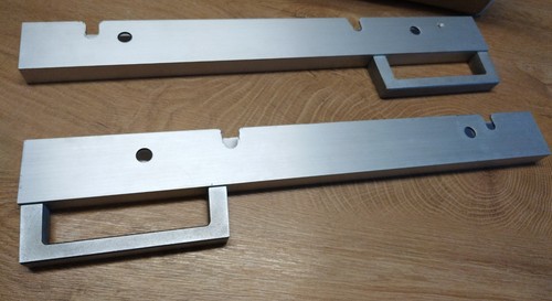 Tape deck side handles set - side,