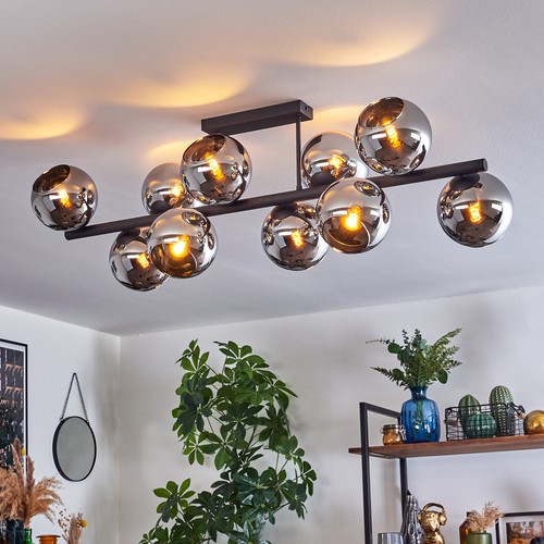 Retro deckenlampe aus - aus, metall