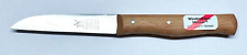 Windmühle Küchenmesser  gerade Griff kurz(!) Buchenholz 8 cm nicht rostfrei