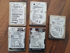 Festplatten Konvolut HDD 2,5zoll SATA 5x 160GB gesammt 0,80TB
