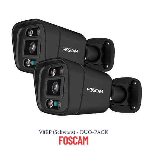 Foscam v8ep schwarz - 2,