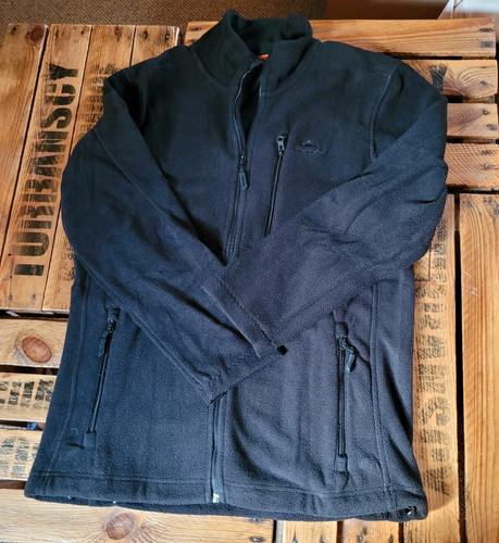 Nordcap fleecejacke schwarz - nordcap,