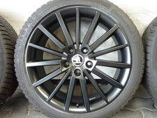 WINTERREIFEN ALUFELGEN ORIGNAL SKODA OCTAVIA RS III 5E TURINI 225/40 R18 8mm