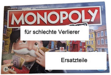 Monopoly für schlechte Verlierer Ersatzteile Einzelteile auswählen Ersatz Hasbro