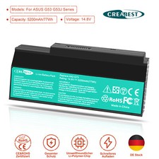14.8V Akku A42-G73 A42-G53 G73-52 Für ASUS G53 G53JQ G53S G53SX G73 G73J Serie