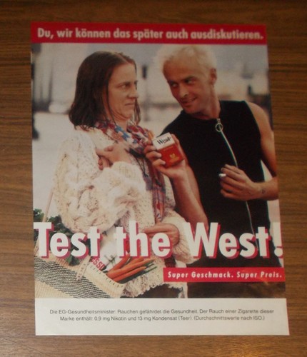 Seltene werbung west - seltene,