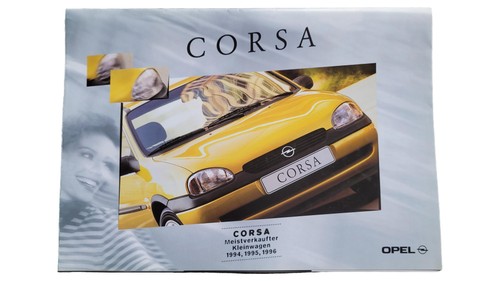 Opel corsa prospekt broschüre - prospekt,