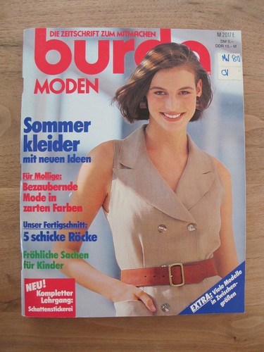 Burda moden ausgabe 1990 - moden, 05/1990