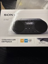 Neuer SONY CD-Boombox with USB Playback SZ-PS50 in Schwarz unbenutzt