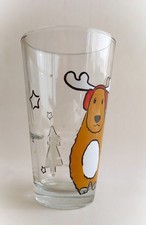 Trinkglas Weihnachtsmotiv /