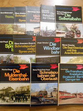12 DDR Eisenbahn Bücher