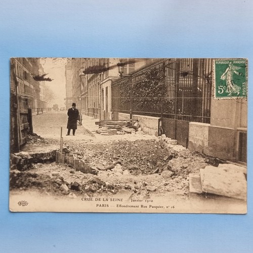Paris postkarte 1910 - postkarte,