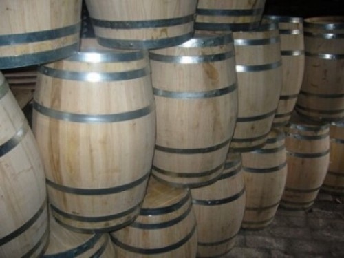 Liter holzfass aus kastanie - liter,