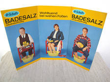 Dr. Scholl Reklame Aufsteller Werbung Werbeschilder Pappe 50er / 60er Jahre II